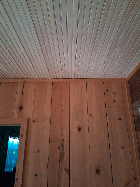 Beaded Ceiling - installed